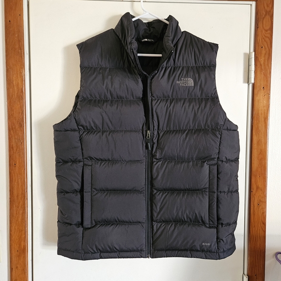 The North Face Men's Black Puffer Vest - Picture 1 of 4